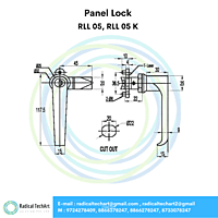Panel Lock - RLL 05, RLL 05 K Panel Lock - RLL 05, RLL 05 K