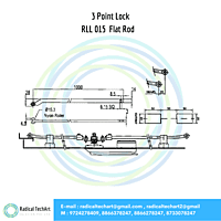 RLL 02,RLL 015, MS 821, MS 4086 Z, MS 484-1-1 (3 Point Lock)