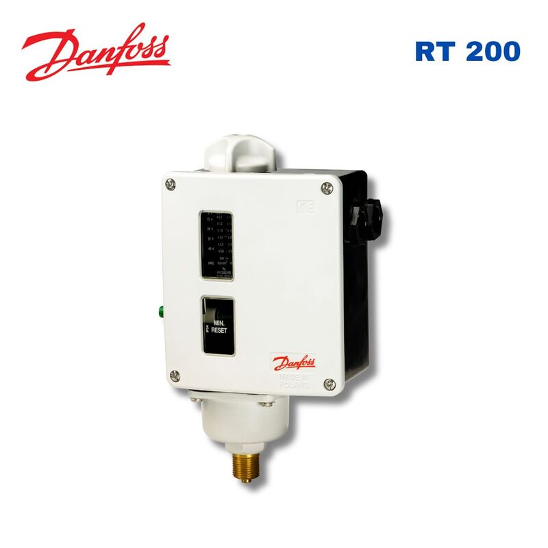 Danfoss RT 200 Pressure Switch for Industrial & Utility Systems Danfoss RT 200 Pressure Switch for Industrial & Utility Systems