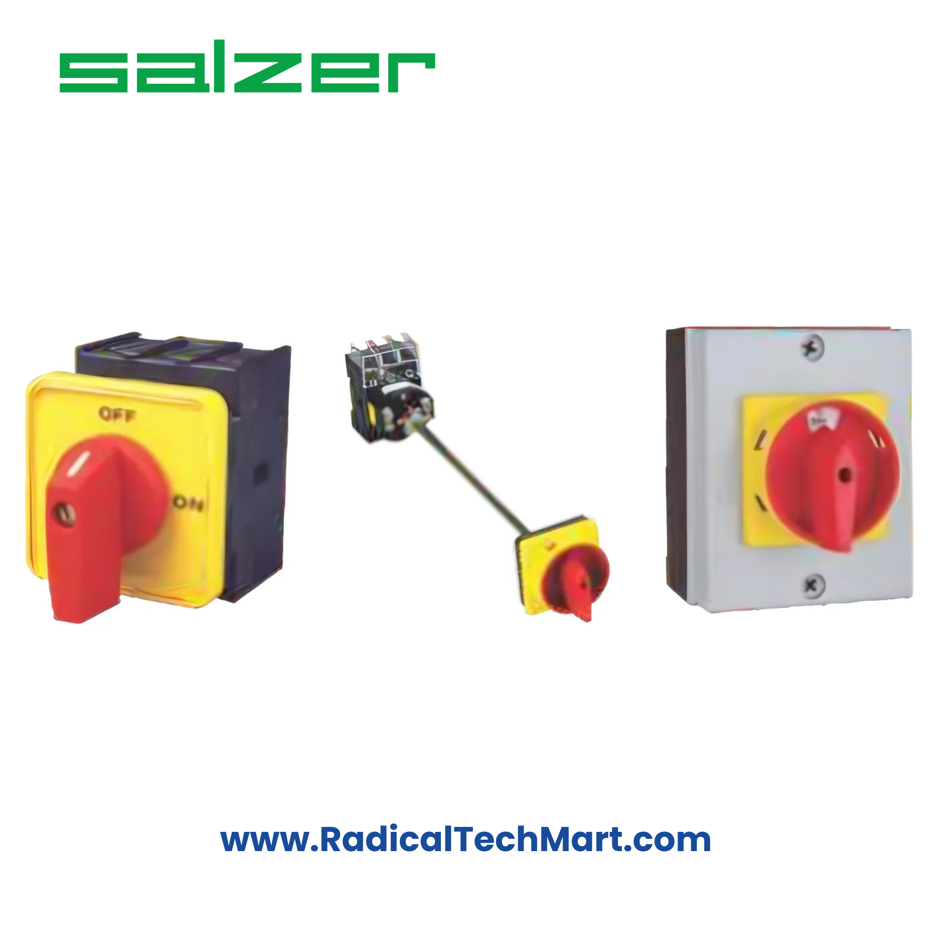 3 Pole ON - OFF  Load Break Switches