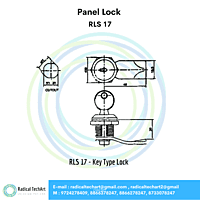 Panel Lock - RLS 11R, RLS 17, RLS 18 Panel Lock - RLS 11R, RLS 17, RLS 18