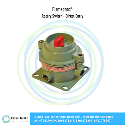 Flameproof Rotary Switch - Direct Entry