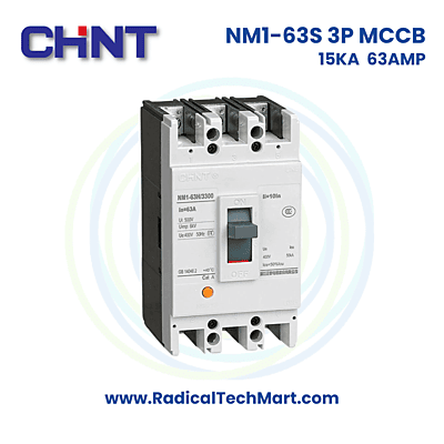 NM1 63S 15kA 63A 3Pole MCCB
