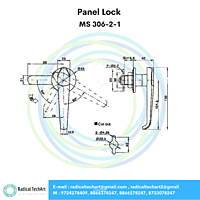 Panel Lock - MS 306-2-1