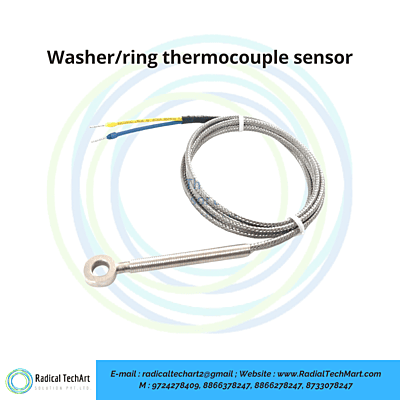 Washer/ring thermocouple sensor