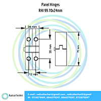 RHI Series Panel Hinges RHI Series Panel Hinges