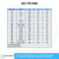 BOLT TYPE KNOB