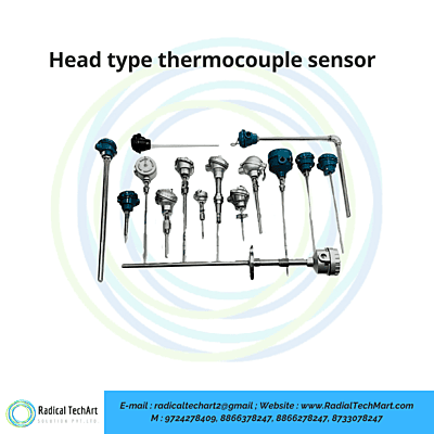 Head type thermocouple sensor