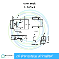 Panel Lock - SL 007 SS, SL 007 MS, SL 004 SS, SL 004 MS Panel Lock - SL 007 SS, SL 007 MS, SL 004 SS, SL 004 MS