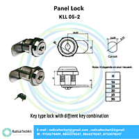 Panel Lock - KL 001, KL 001A, KLL 03, KLL 004,KLL 05-2
