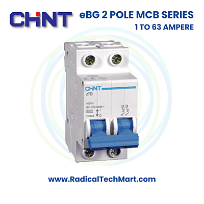 eBG 2 pole MCB
