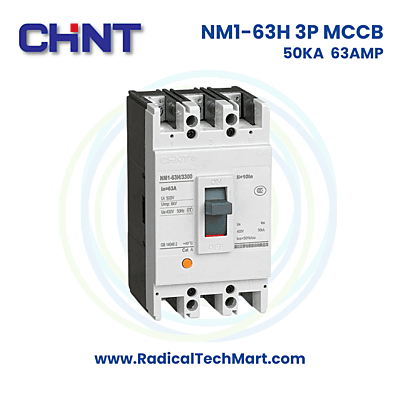 NM1 63H 50kA 63A 3Pole MCCB