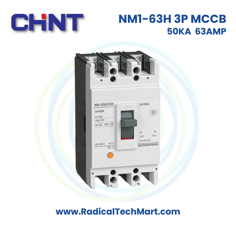 NM1 63H 50kA 63A 3Pole MCCB NM1 63H 50kA 63A 3Pole MCCB