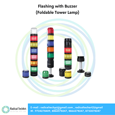 Flashing with Buzzer (Foldable Tower Lamp)