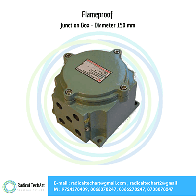 Flameproof Junction Box - Diameter 150 mm