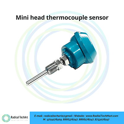 Mini head thermocouple sensor