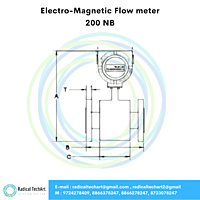 200NB Electromagnetic Flow Meter 200NB Electromagnetic Flow Meter