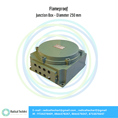 Flameproof Junction Box - Diameter 250 mm