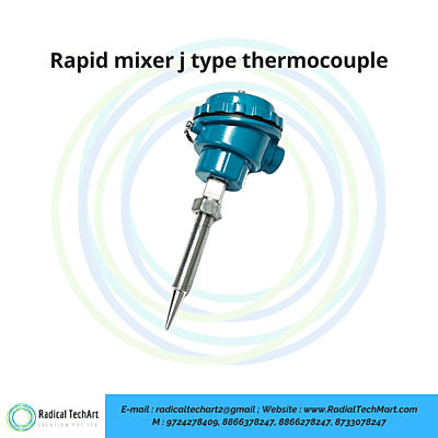 Rapid mixer j type thermocouple