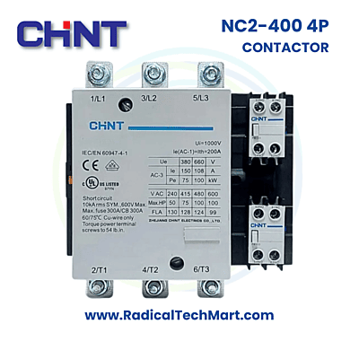 NC2-400 4P Contactor