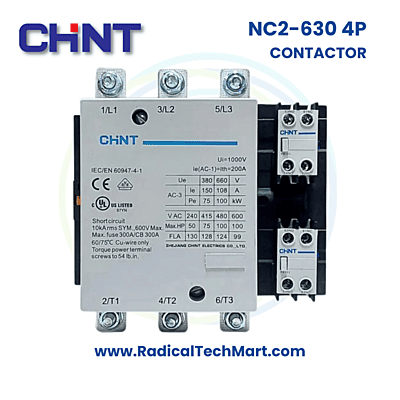NC2-630 4P Contactor