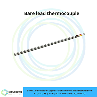 Bare lead thermocouple