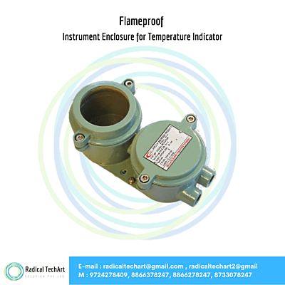 Flameproof Instrument Enclosure for Temperature Indicator