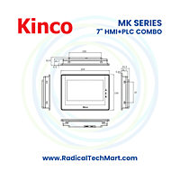 MK Series 7" HMI+PLC Combo