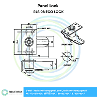 Panel Lock - RLS - 01, RLS - 02, RLS - 03, RLS - 08