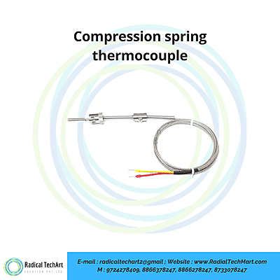Compression spring thermocouple