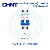 NB1-63H 2 Pole D Curve MCB