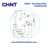 NZK2 - 32 Amp 2 Pole MCB