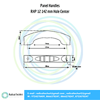 RHP 12,39, PLL 004, RHM 90,SS  Panel Handles