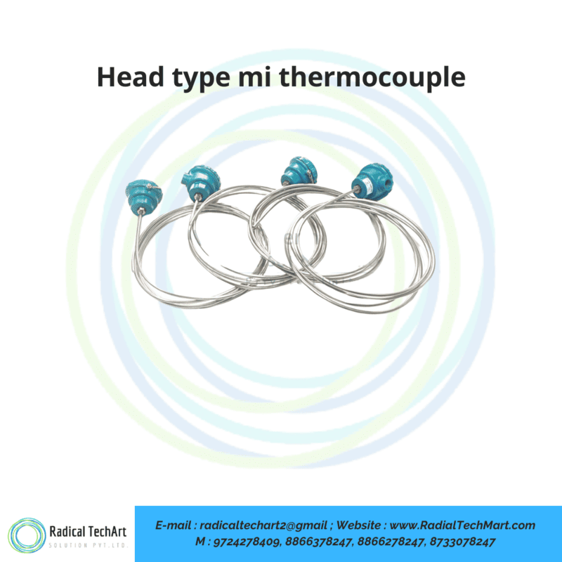 Head type mi thermocouple Head type mi thermocouple