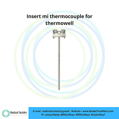 Insert mi thermocouple for thermowell