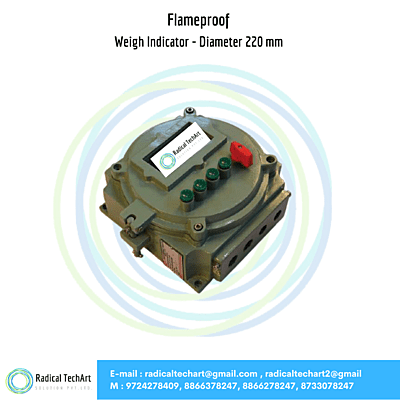 Flameproof Weigh Indicator - Diameter 220 mm