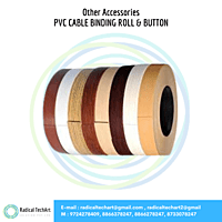 Pvc cable binding roll & button