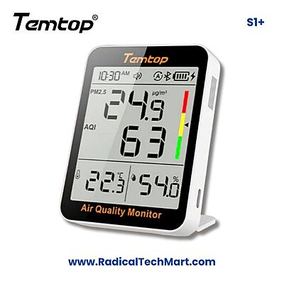 Temtop S1+ Bluetooth Indoor Air Quality Meter