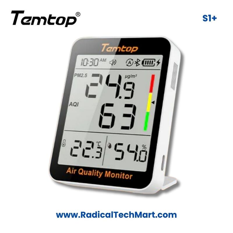 Temtop S1+ Bluetooth Indoor Air Quality Meter