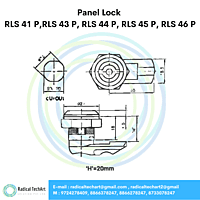 Panel Lock- RLS 41 P,RLS 43 P, RLS 44 P Panel Lock- RLS 41 P,RLS 43 P, RLS 44 P