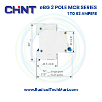 eBG 2 pole MCB eBG 2 pole MCB