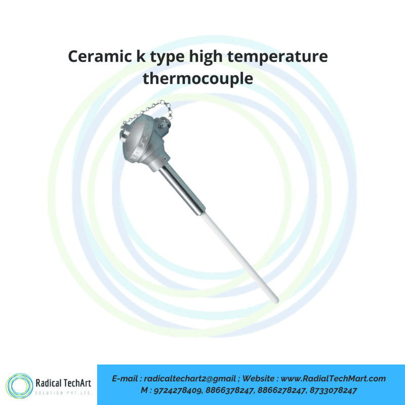 Ceramic k type high temperature thermocouple