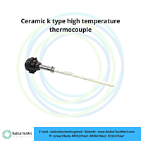 Ceramic k type high temperature thermocouple