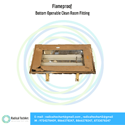 Flameproof Bottom Openable Clean Room Fitting