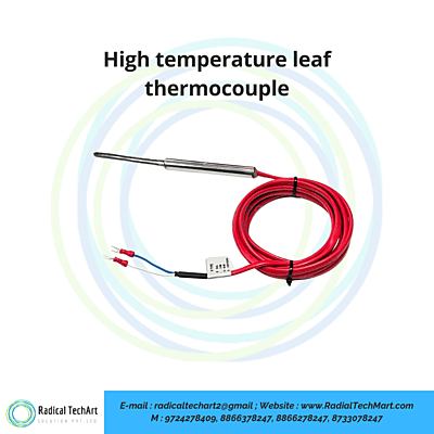 High temperature leaf thermocouple