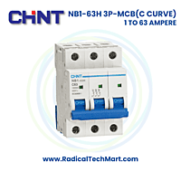 NB1-63H 3 Pole C Curve MCB