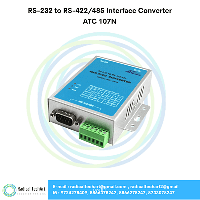 ATC-107N (RS-232 to RS-422/485 Interface Converter)