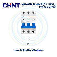NB1-63H 3 Pole C Curve MCB