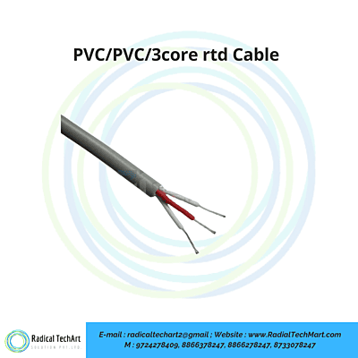PVC/PVC/3core rtd Cable