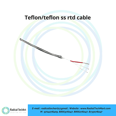 Teflon/teflon ss rtd cable